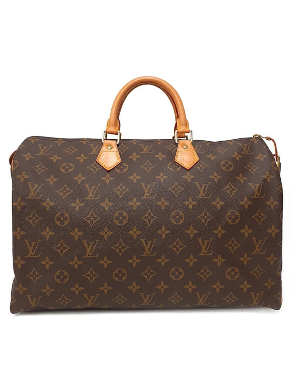Louis Vuitton Monogram Speedy brown Boston Bag